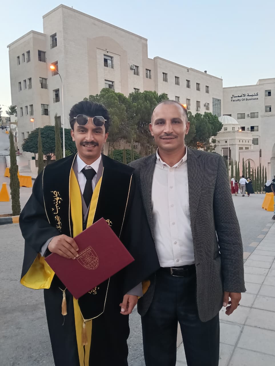 صهيب الحر الأول على تخصص هندسة الطاقة في جامعة البلقاء التطبيقية