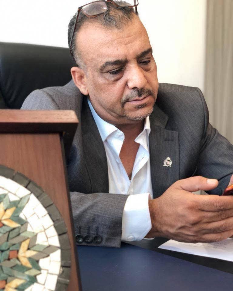 الجبور يتمنى الشفاء العاجل للإعلامي جهاد أبو بيدر