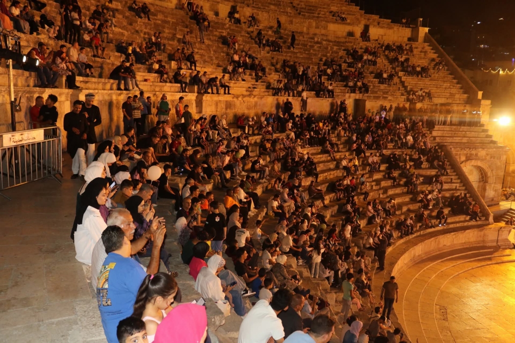 أمسية وطنية تُلهب المدرج الروماني في مهرجان جرش 39...صور