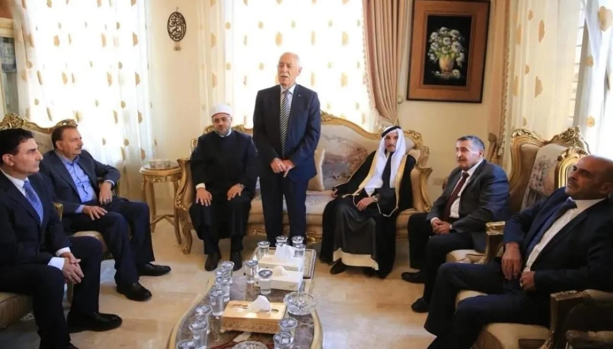 شكر على تعاز بوفاة الحاج علي بن محمد المعايطه