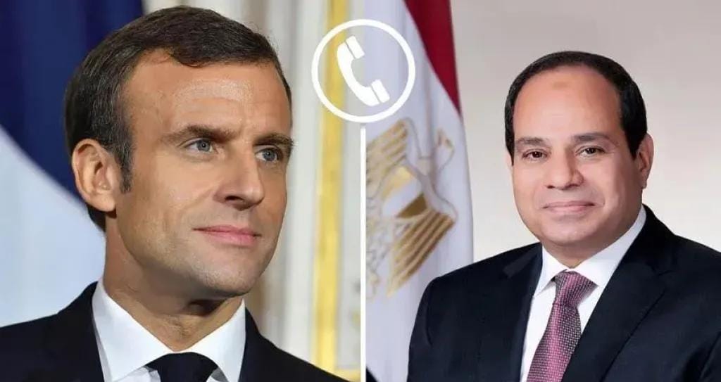 بعد اتصال السيسي وماكرون .. القاهرة وباريس تتوحدان خلف دعم القضية الفلسطينية