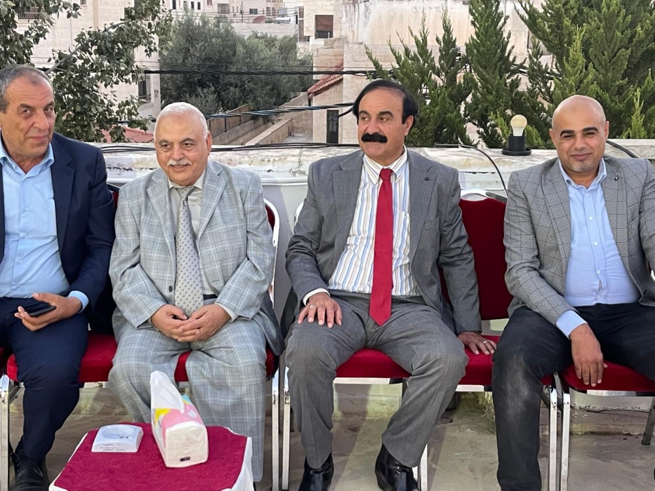 صالون ثقافي في منزل المستشار د. محمد العودات يجمع نخبة من الأدباء والأكاديميين في إربد