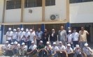 الخريشا تتابع  فعاليات اليوم التدريبي الثامن  للبرنامج  بصمة 2025   في مركز الذكور في لواء ناعور .