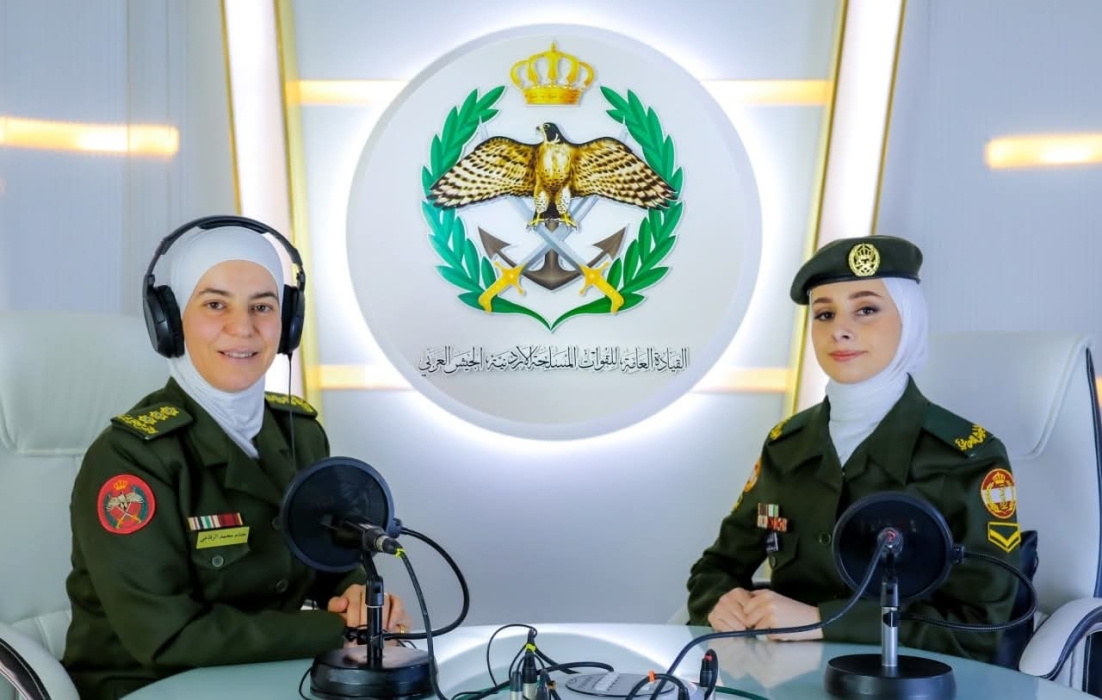 إذاعة الجيش العربي تستضيف الحاصلة على المركز الأول في امتحان الشامل على مستوى المملكة