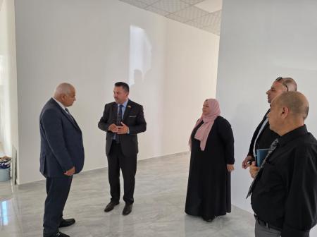البكار يتفقد مديرية عمل اربد ومعهد تدريب مهني الرمثا