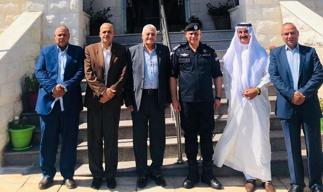أعضاء مجلس محلي سحاب يزورون مديرية شرطة شرق عمان