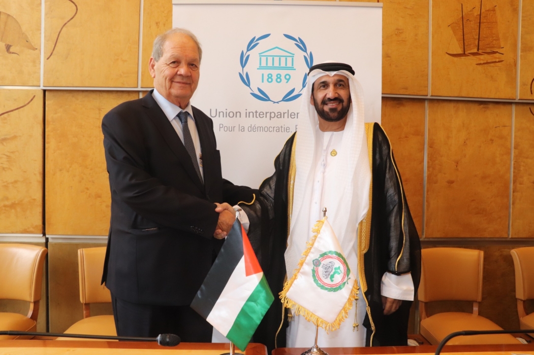 رئيس البرلمان العربي : الحراك الدولي الحالي يؤكد للعالم أجمع عدالة القضية الفلسطينية