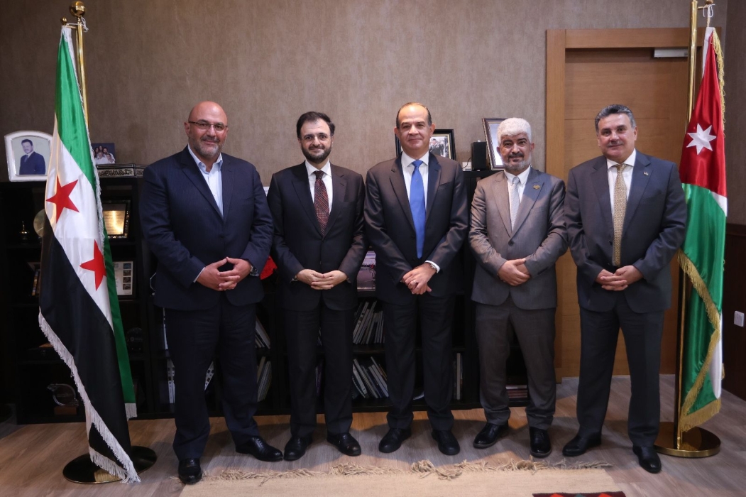 إعلان مشترك بين  عمّان وسوريا