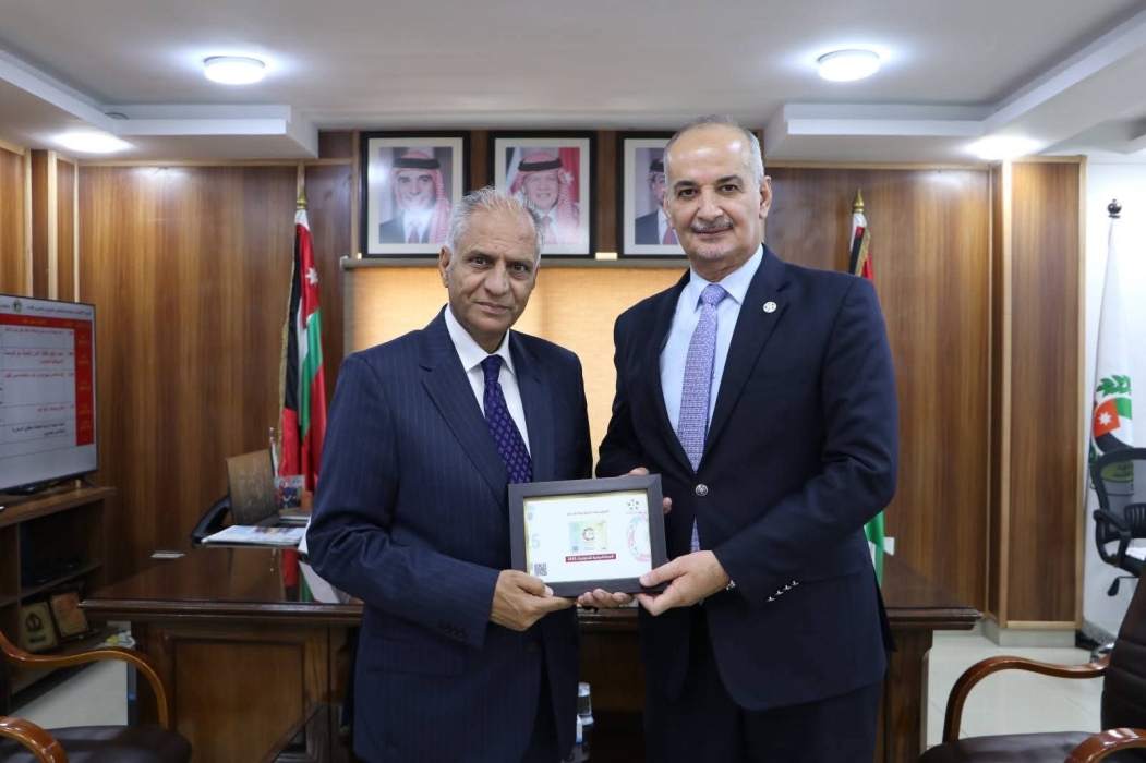 الرقاد يستقبل مدير عام المؤسسة التعاونية الأردنية