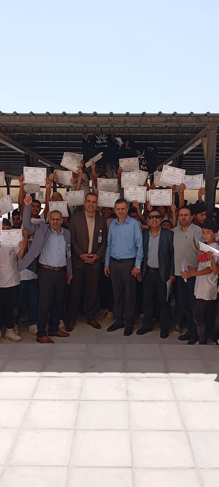 تربية المزار الجنوبي تحتفل باختتام فعاليات البرنامج التدريبي الوطني (بصمة )