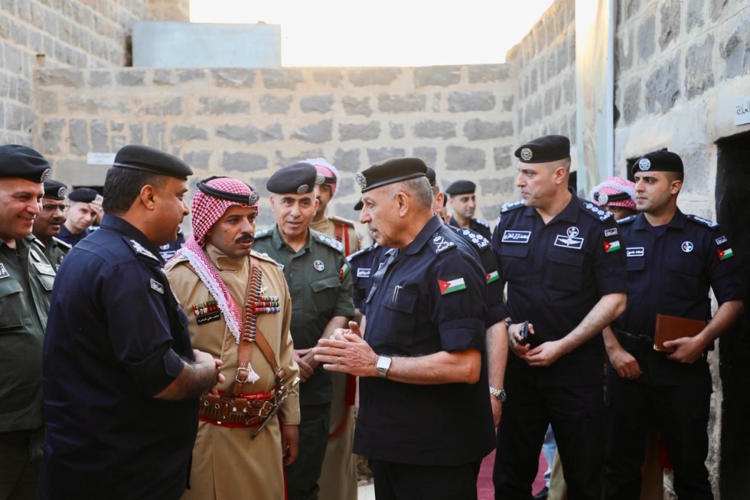 مدير الأمن العام يفتتح سرية الهجّانة الرابعة في مغفر أم القطين التاريخي بعد إعادة ترميمه وتأهيله...صور