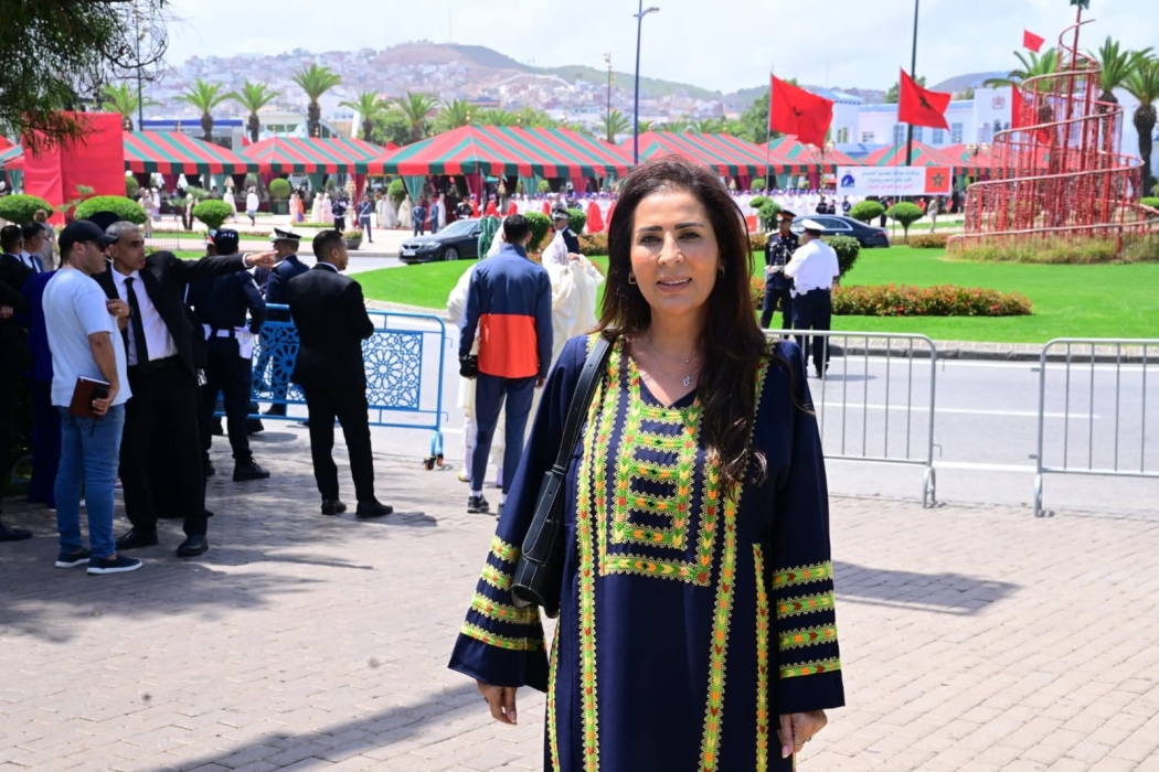 السفيرة جمانة غنيمات تشارك في احتفالات عيد العرش المغربي الـ26  صور