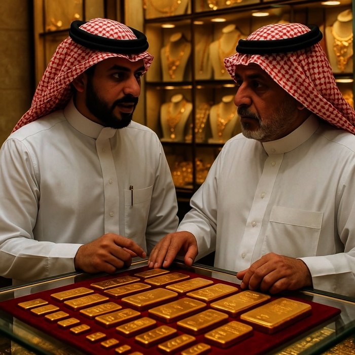 ارتفاع الذهب عالمياً ينعكس على السوق السعودي