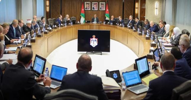 الأردن .. قرارات مجلس الوزراء اليوم الاحد  تفاصيل