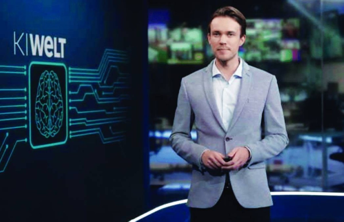 برنامج تلفزيوني من إنتاج وتقديم الذكاء الاصطناعي