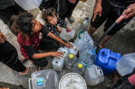 أوتشا: 96  من الأسر في غزة تواجه انعدام الأمن المائي