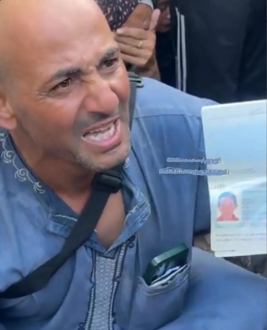 مواطن أردني من غزة يناشد: وعدوني بالخروج وما في وقت محدد .. خلصوني