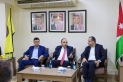 وزير الشباب يزور نادي الحسين مهنئا بفوزه بكأس السوبر...صور