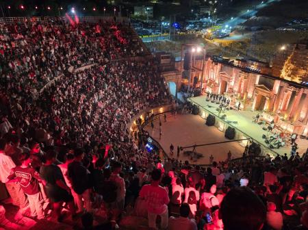 لوحات جرش 39 ترسم الفرح: نصف مليون زائر و350 فعالية