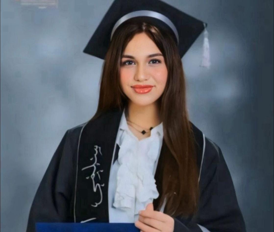 ألف مبارك للطالبة سلمى القضاة نجاحها في الثانوية العامة بمعدل 89