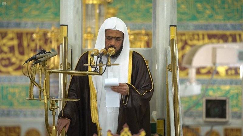 إمام المسجد النبوي الشيخ عبدالباري الثبيتي: سورة قريش تذكّر بنعمة الطعام والأمان ووجوب شكرها