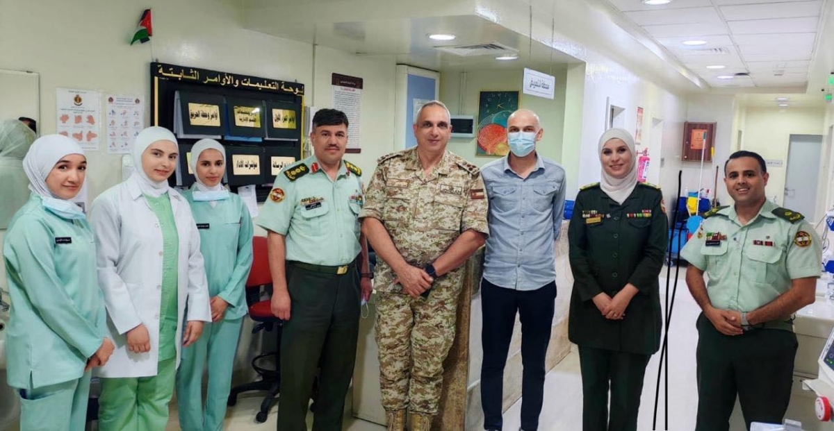 نجاح ثاني عملية زراعة نخاع عظمي ذاتي لمريض تصلب لويحي في مركز الأورام العسكري