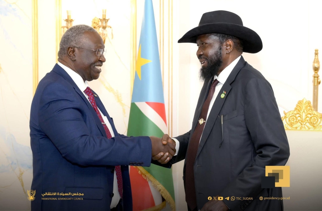 السودان ؛ نائب رئيس مجلس السيادة يصل جوبا ويلتقي الرئيس سلفاكير