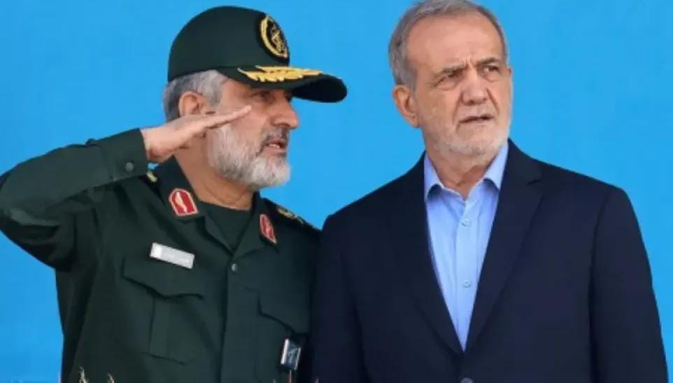 لأول مرة.. الحرس الثوري الإيراني يهاجم الرئيس بزشكيان بسبب تصريحاته
