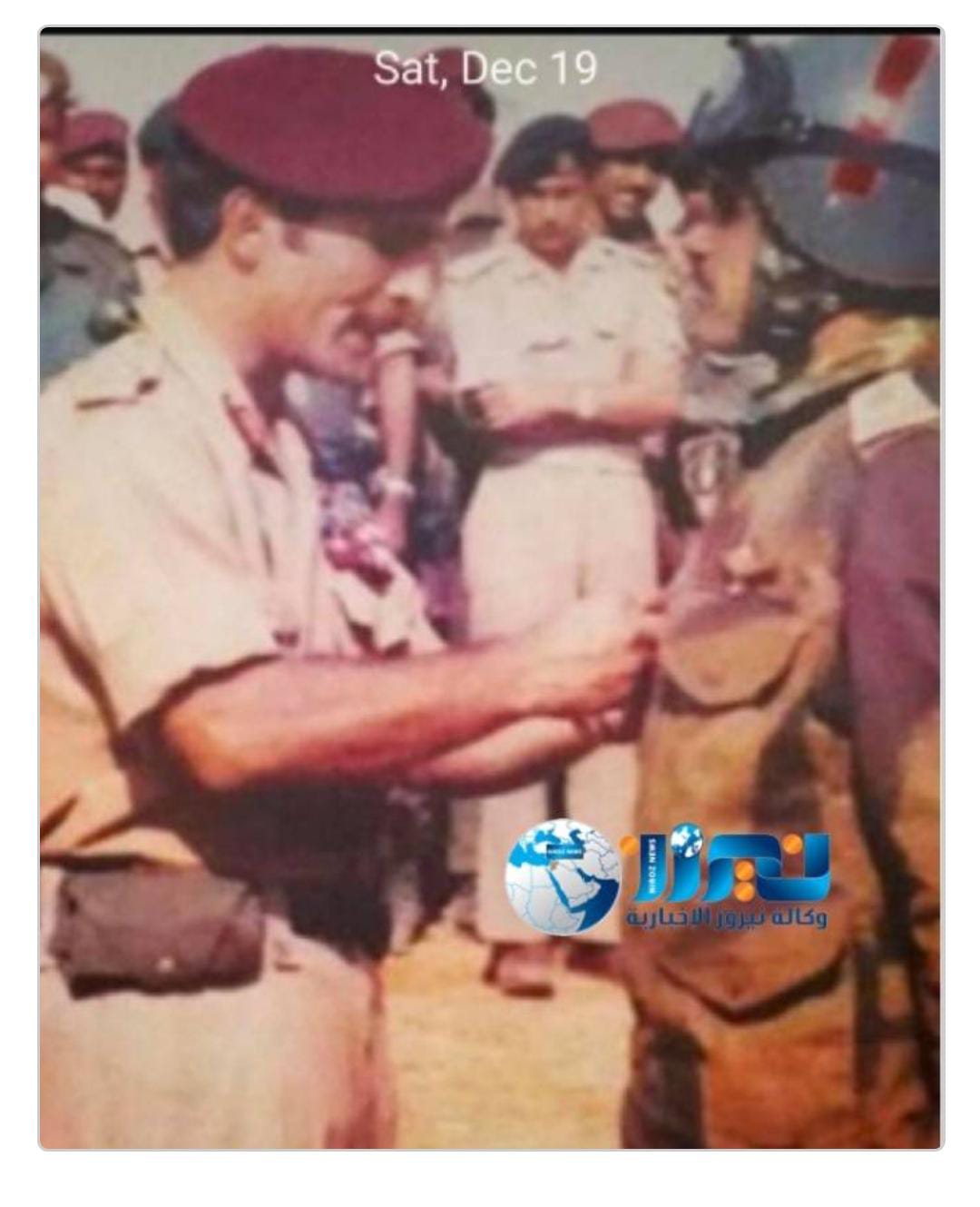 أبناء المقدم المظلي محمد فالح أبو جنيب الفايز ينددون بتصريحات نتنياهو حول إسرائيل الكبرى