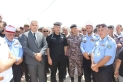 العميد الشبول يشارك في تشييع جثمان النقيب أحمد محمد بني عواد في مقبرة بلدة عنبة...صور