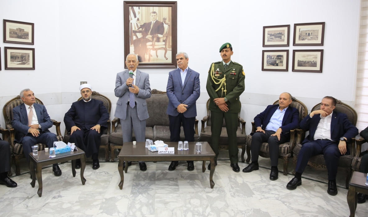 مندوبا عن الملك وولي العهد... العيسوي يعزي الرواشدة والنعيمات والحنيطي والبندقجي