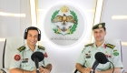 إذاعة الجيش العربي تستضيف أمر معهد اللغات