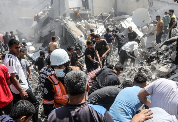 18 شهيدا جراء قصف الاحتلال عدة مناطق في قطاع غزة