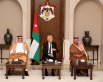 رئيس الديوان الملگي خلال لقائه وفدا من عشيرة الذيب بني صخر...صور