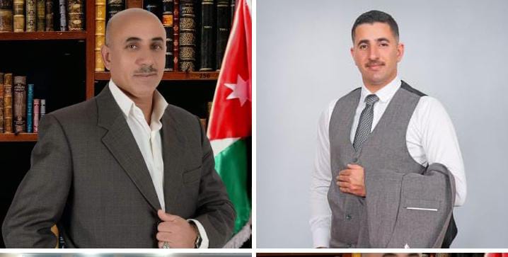 توفيق أحمد العجارمة يهنئ ابن العم الحاج نواف حمدان المناعسة بزفاف نجله أنس