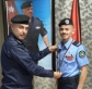 العميد القبيلات يكرم اللاعب الشرطي زيد عبدالله البيطار