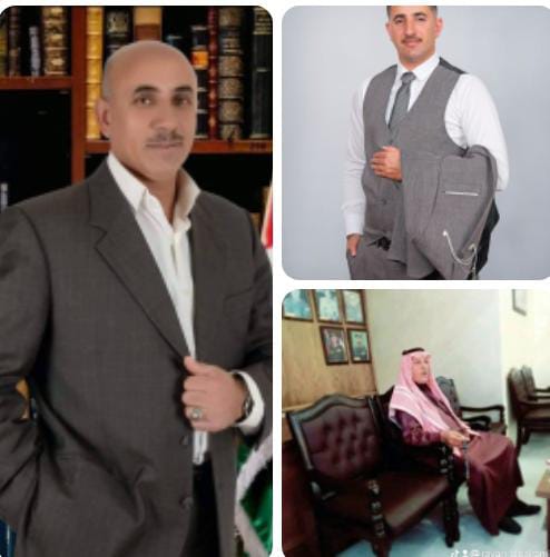 يوسف المناعسه يهنئ الخال نواف بمناسبة زفاف نجله أنس