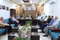 المصري تترأس اجتماع فريق التطوير في مديرية تربية المزار الشمالي