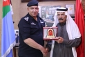 أمر كلية العلوم الشرطية يكرم النقيب المتقاعد راجي القضاه