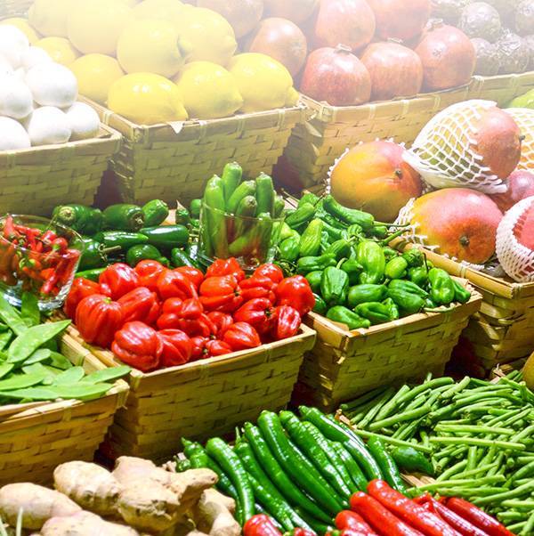 3187طنا من الخضار والفواكه ترد للسوق المركزي اليوم