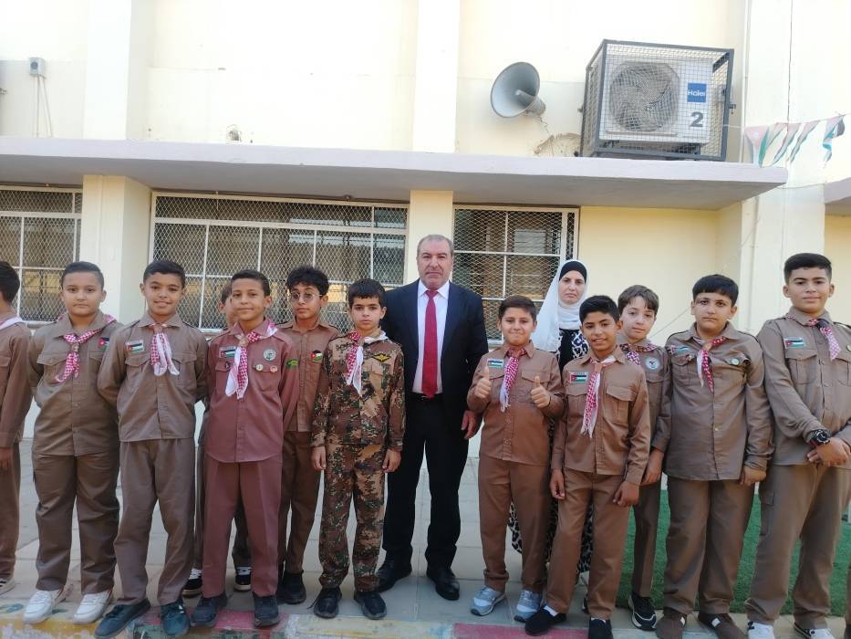 مدير تربية العقبة يتابع انطلاقة العام الدراسي الجديد