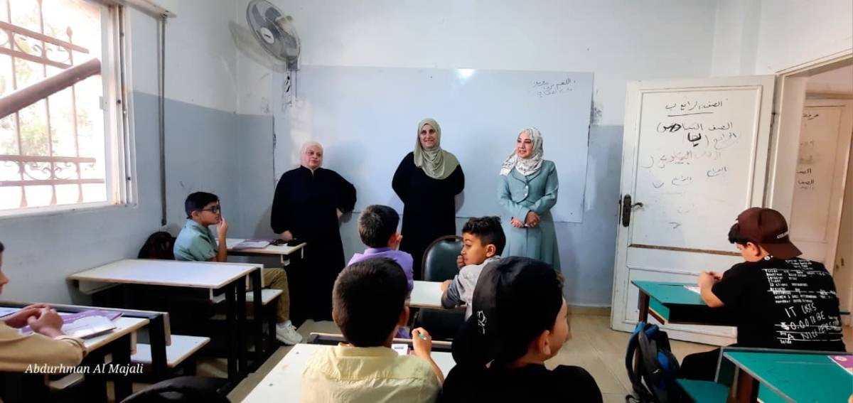 مع بدء العام الدراسي الجديد.. بني عطية تتفقد مدرستي حي مشهور  وعبد الله توفيق المجالي