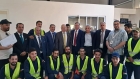 وزير العمل يزور مشغل تدريب حوشا التابع للشركة الوطنية للتشغيل والتدريب
