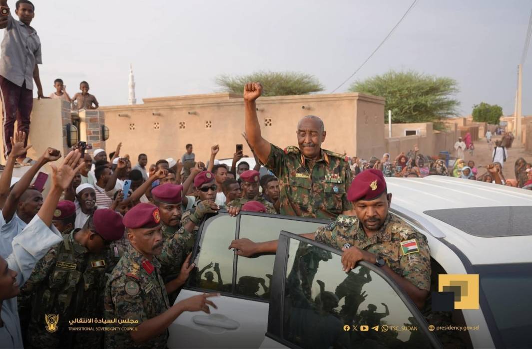 رئيس مجلس السيادة الانتقالي القائد العام للقوات المسلحة السودانية يزور ولاية الجزيرة