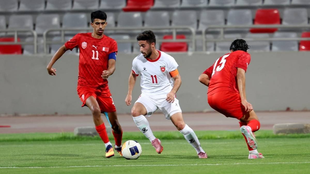 المنتخب الوطني تحت سن 23 لكرة القدم يلتقي نظيره البحريني غدا