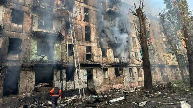 هجوم روسي كبير بالمسيرات والصواريخ على كييف ومدن أخرى