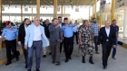 وزيرا الداخلية والسياحة ومدير عام الجمارك يزورون مركز حدود العمري