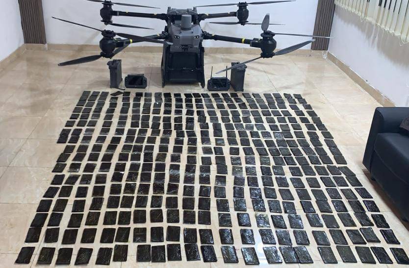 المنطقة العسكرية الجنوبية تحبط محاولة تهريب مواد مخدرة بواسطة طائرة مسيرة