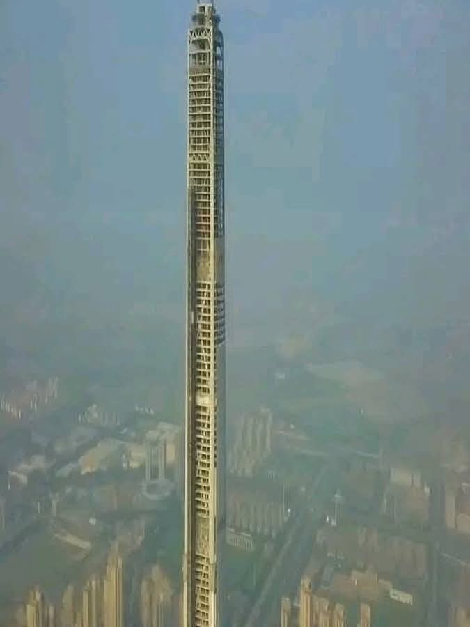 أطول مبنى مهجور في العالم برج الصين... تفاصيل