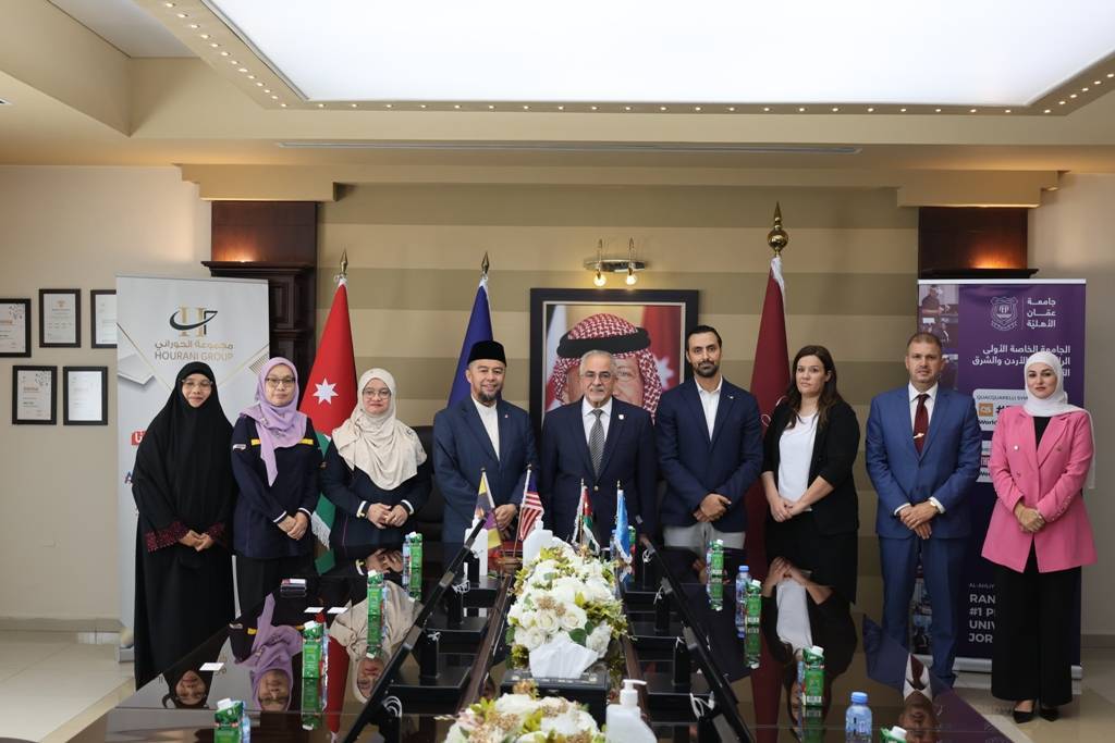 عمّان الأهلية توقّع اتفاقية تعاون مع جامعة التكنولوجيا MARA  الماليزية   (UiTM)